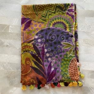 Anthropologie Scarf with tassels